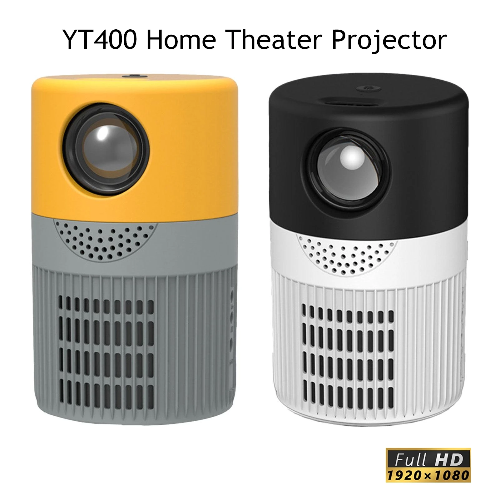 

YT400 MINI Projector Smart TV WIFI Portable Home Theater Cinema Sync Phone Beamer LED Projectors for HD 1080P Movie With Remote