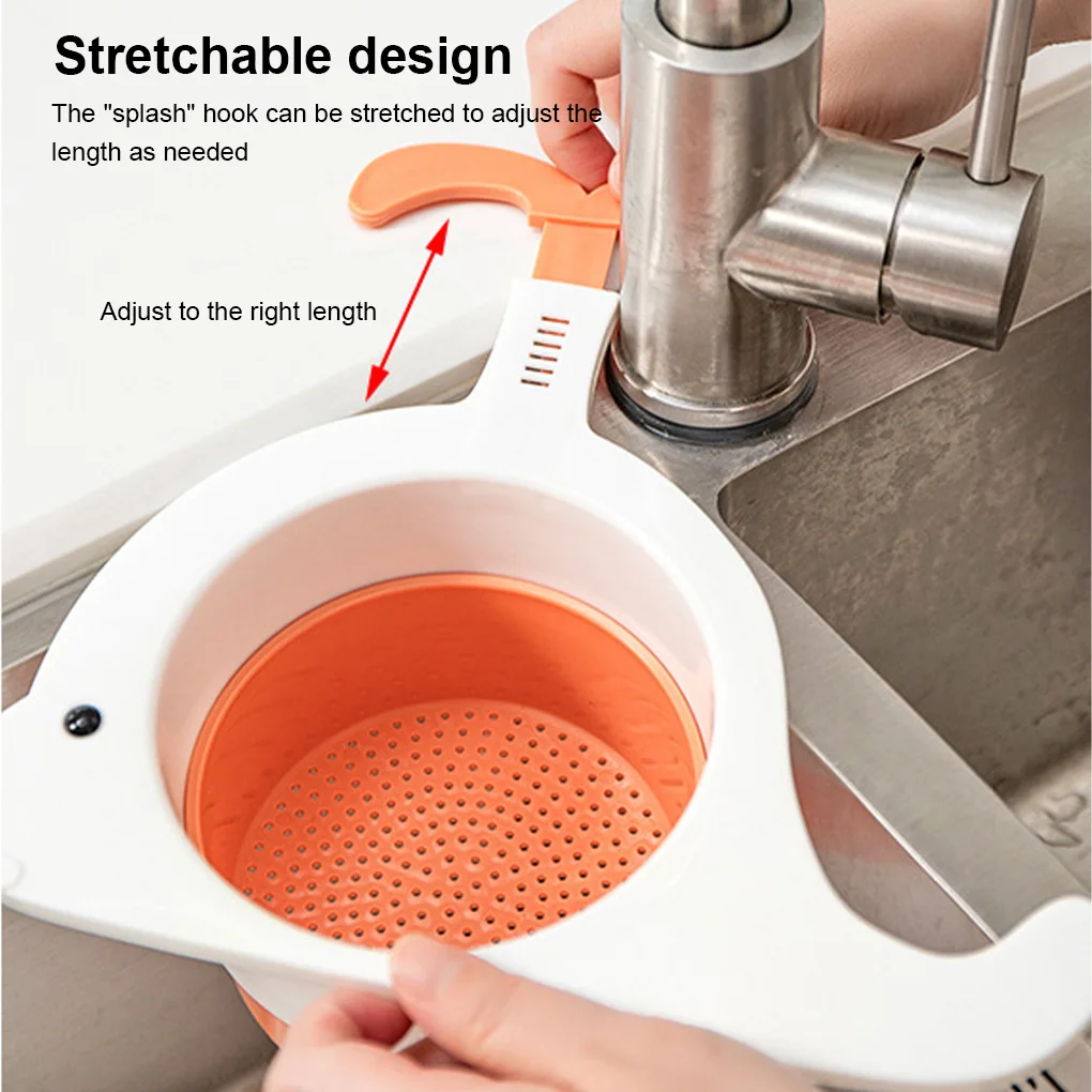 SinkDrainBasketKitchenDebrisResidueStrainerHolderAnimal