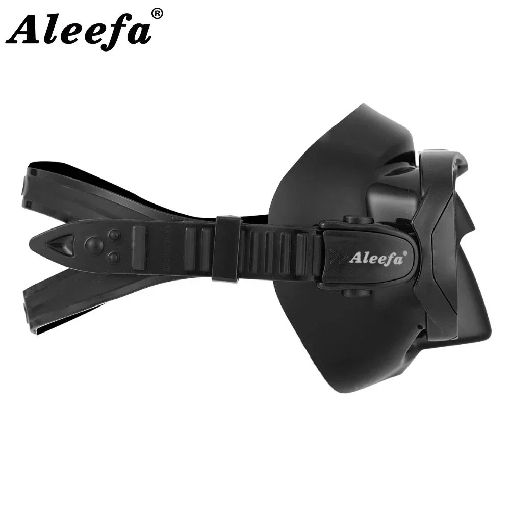 Hyperopia Diving Mask with Tempered Glasses Lens. Antifog Spray,Farsighted Dive Glasses swimming Goggles with nose cover 3