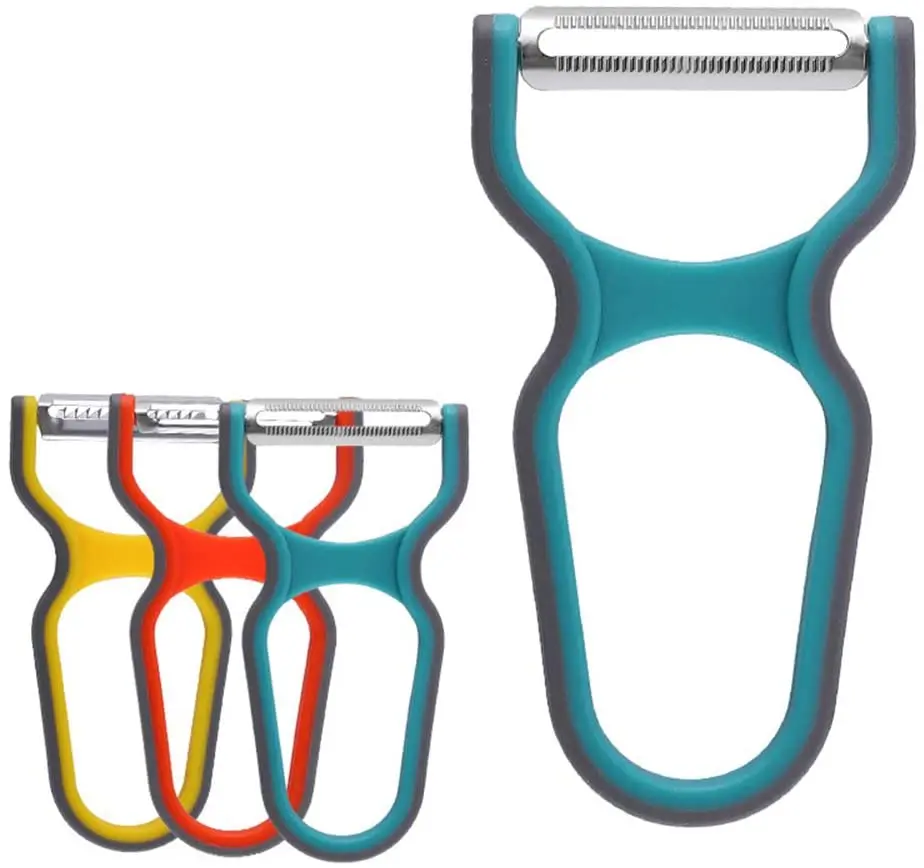 Shengya Vegetable Peeler 3 Pcs Set Slicer Shredder Peeler Magic Trio Peeler Set Pack Of 3