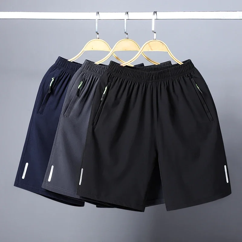 Summer Sport Sweatwear Men's Lightweight Shorts Quick Dry Stretch Shorts for Men Outdoor Shorts Fitness Breathable Pants 2