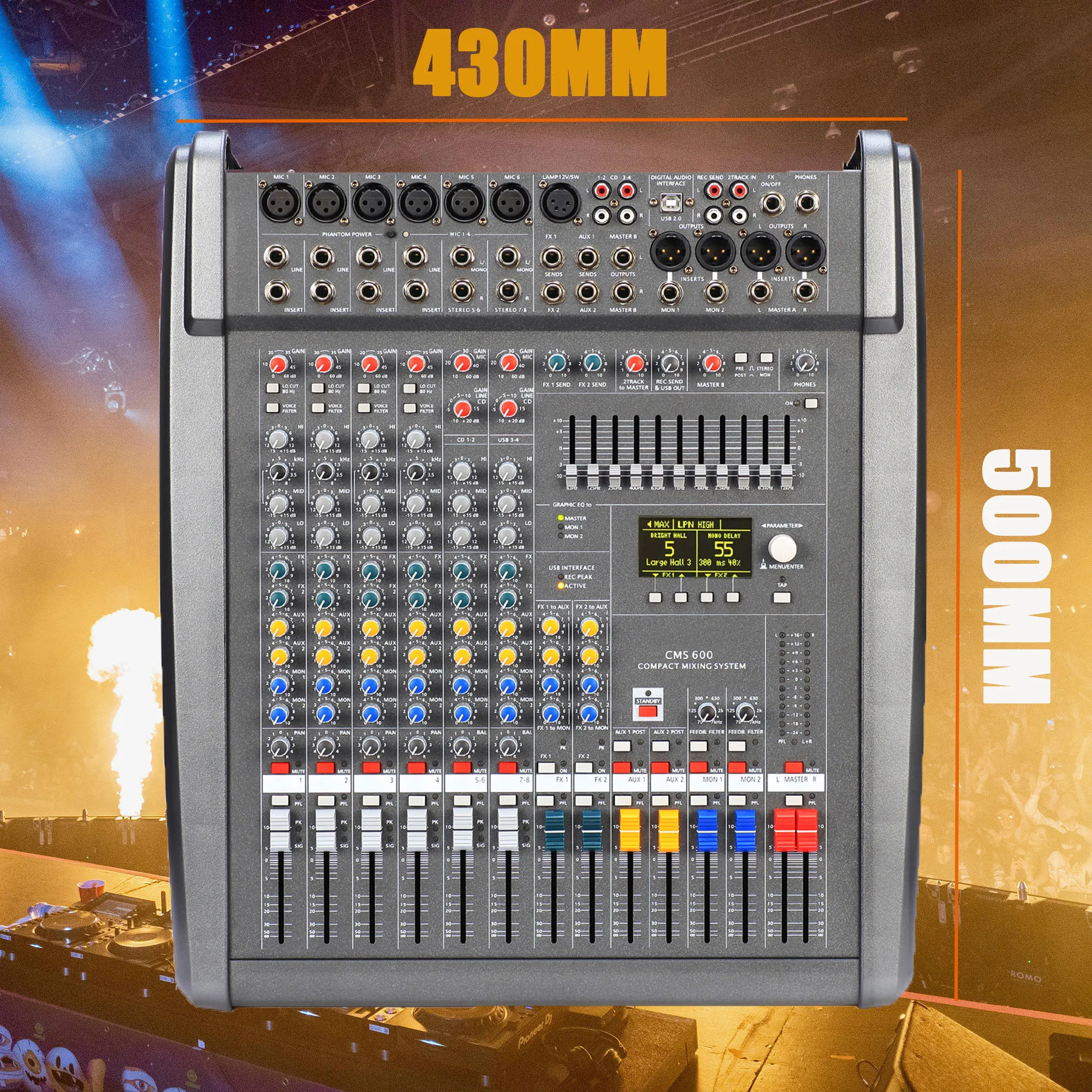 DYNACORD CMS600-3 プロ用ミキサー