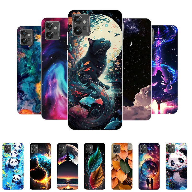 Cover Per Motorola G32 Custodia Moto G 32 Cover Posteriore Custodia Morbida In Silicone Per Paraurti Cat Panda Per Motorola Moto G32 Motog32 Capa