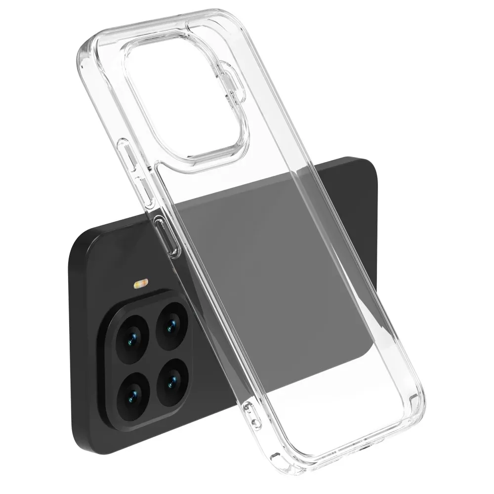 LeReach TOC Magnetic Transparent TPU + PC Hard Back MagSafe Case
