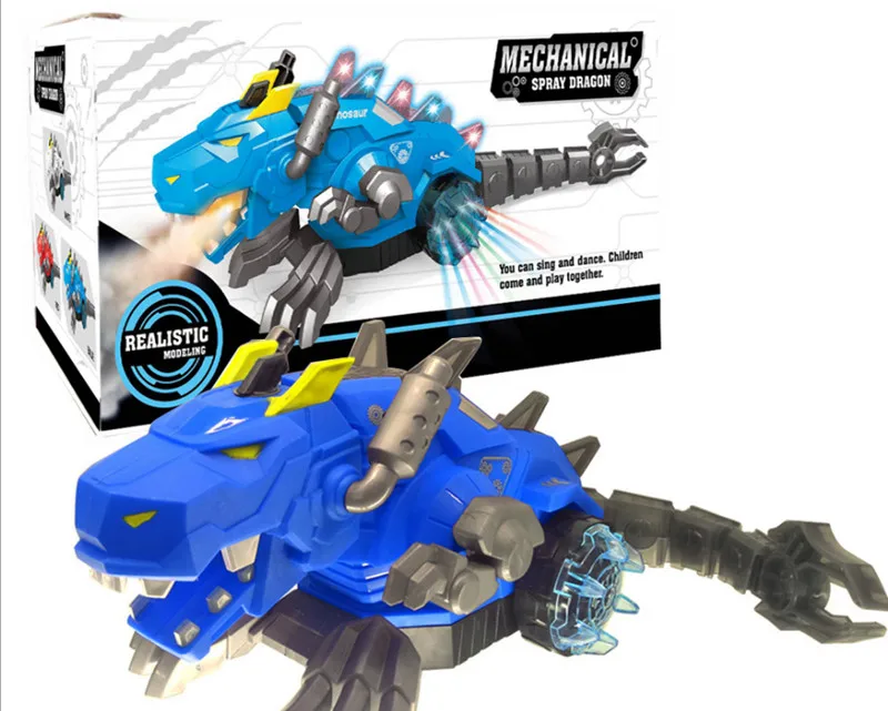 Multifunction Electric Toys Spray Dinosaur Music Electronic Pet Christmas New Year Gifts 6