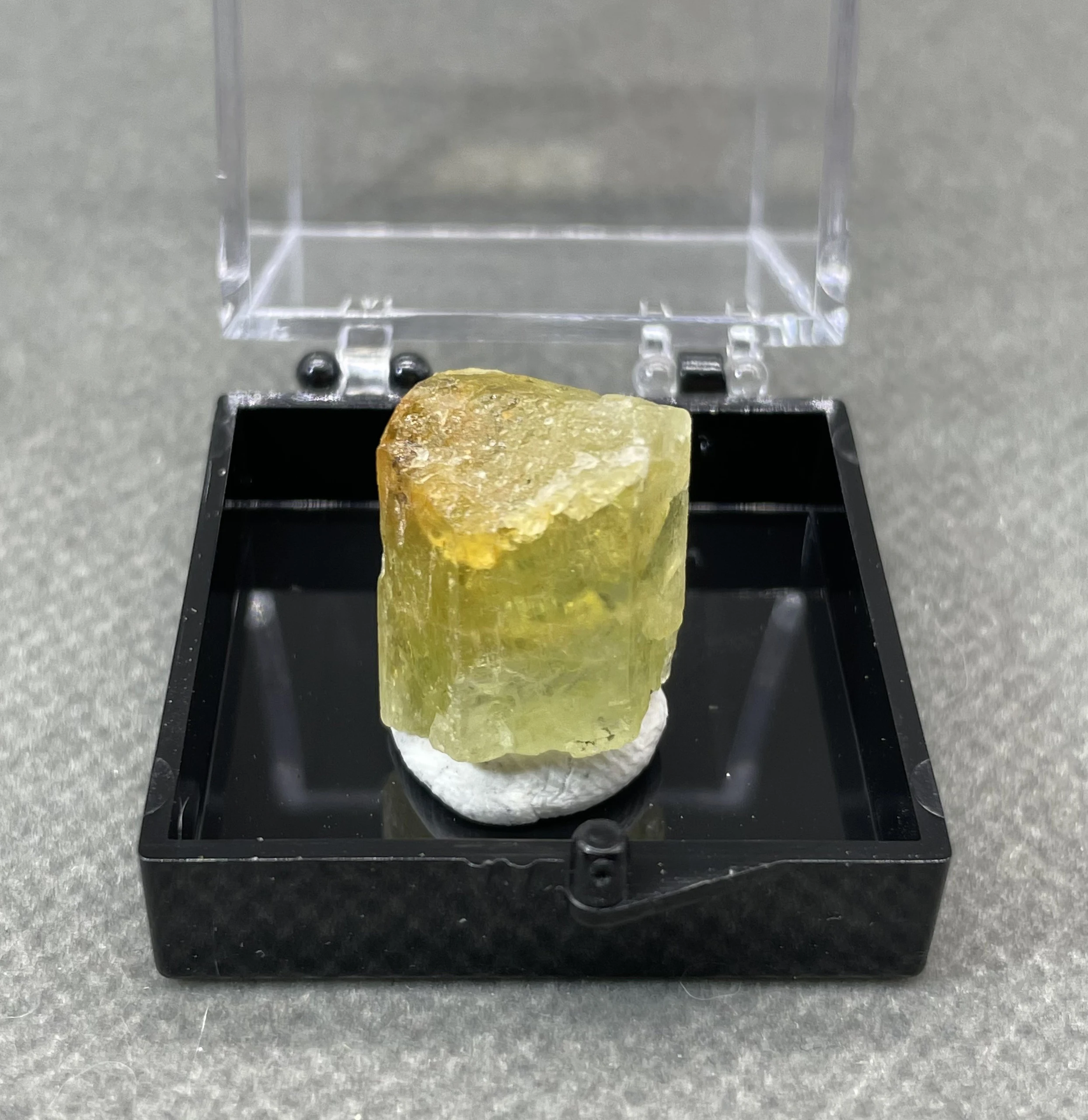 Natural Brazil Aquamarine Mineral specimen + box size 3.4cm + healing quartz crystals and stones rock gemstone 5