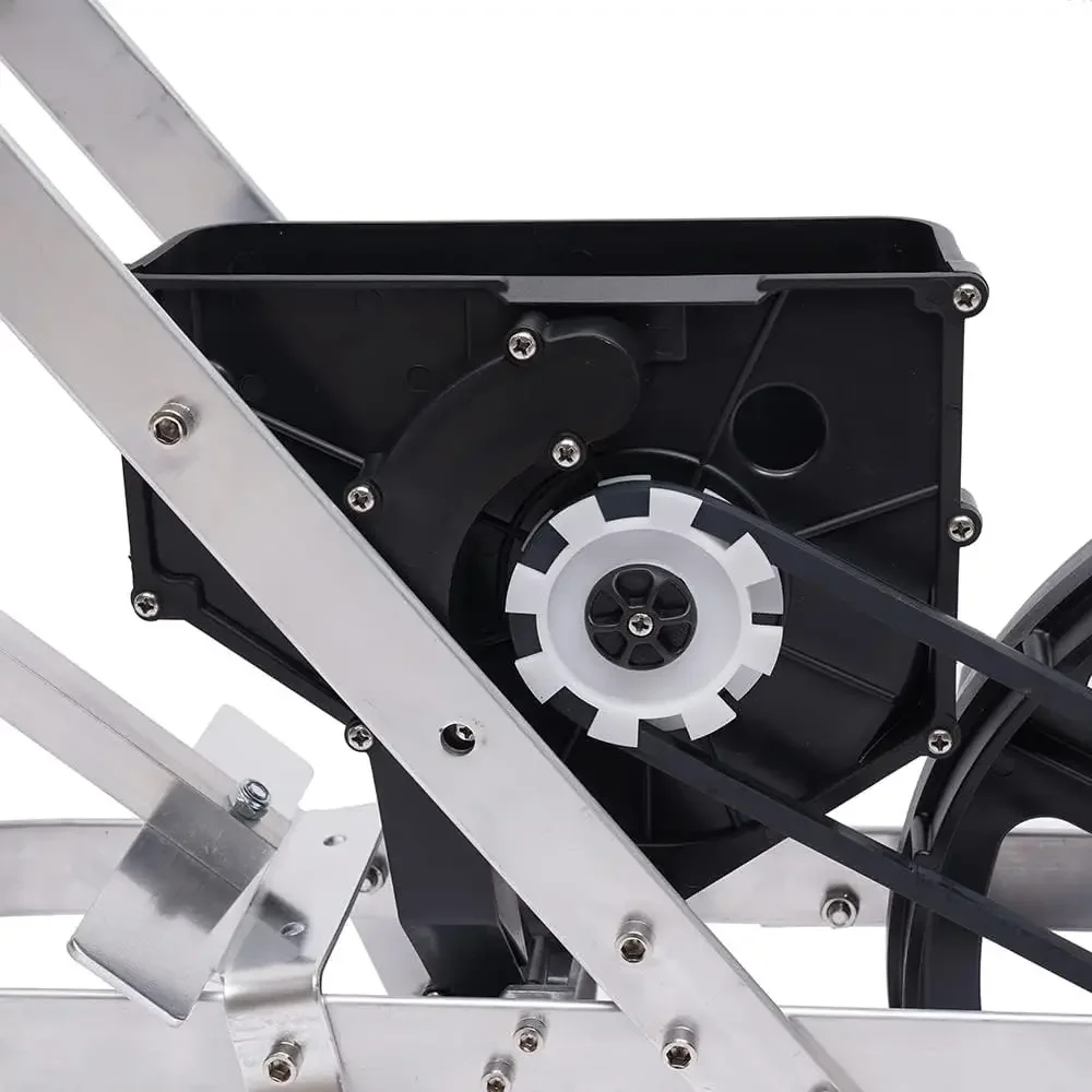 Metallschachtel hinter der Reihe, Samenpflanzer mit 6 Samenplatten, Gartensämaschine, Metallhand-Gartenschiebesämaschine, landwirtschaftliche Sämaschine – Detail 6