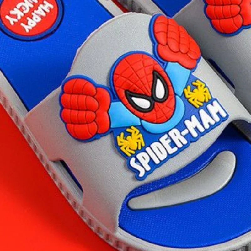 Kids slippers Kids sandals Disney Children's Spiderman Boys Summer Home Shoes Boys Sandals Waterproof Anti-slip Kids Garden Shoes