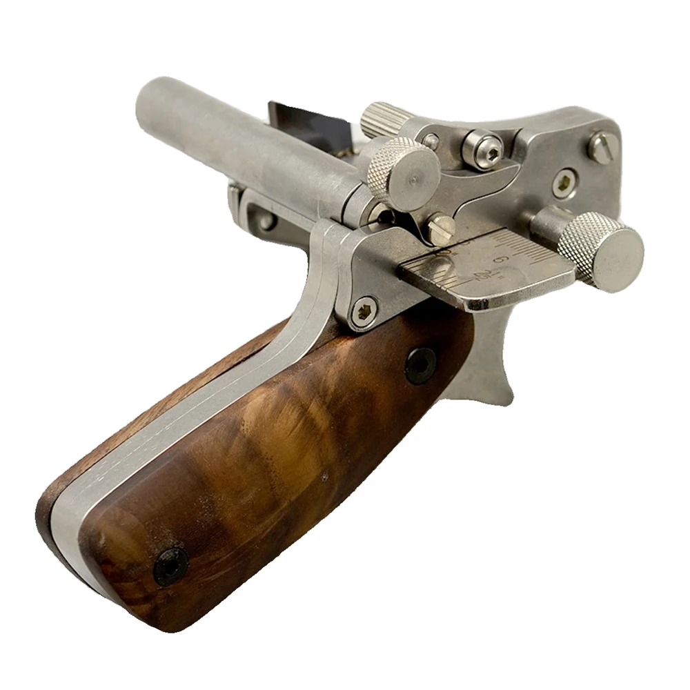 Nattools 수동 가죽 스트립 커터 롤러 유형 10-60MM 미터법 인치 이중 스케일이있는 조정 가능한 Leathercraft ..