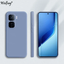 Premium Liquid Silicone Case - Sleek Protection for IQOO Neo 10 Pro Plus (Lavender Grey)