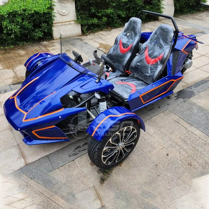 Auto sportiva convertibile per triciclo Ego ZTR per moto a gas a