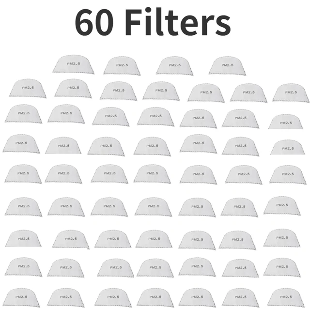 Security protection Transparent full face shield safety glasses Protective Cover WindProof Anti-fog Eye Protection Face Mask 60 Filtres