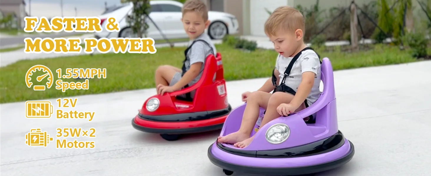 kids bumper car ages 1-3