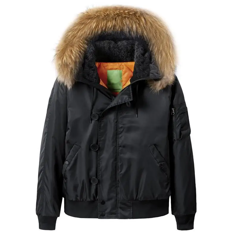 Man Parka Jackets New Winter Thick Outdoor Windbreak Waterproof Men Coat