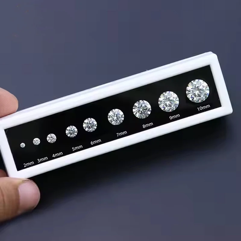 탑 벨기에 컷 Moissanite 스톤 Wole 리얼 D 컬러 보석 실험실 성장 다이아몬드 5 10 20 30 50 Pcs Wole Moissanite Stone