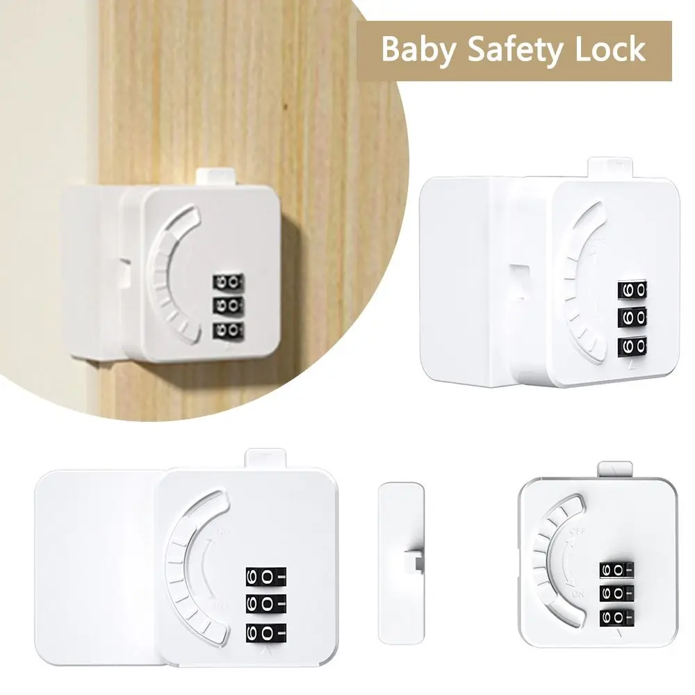 

Child Protection Baby Safety Lock Anti-pinch Hand Digital Password Strong Fixation Cabinet Lock Refrigerator Door Lock Home