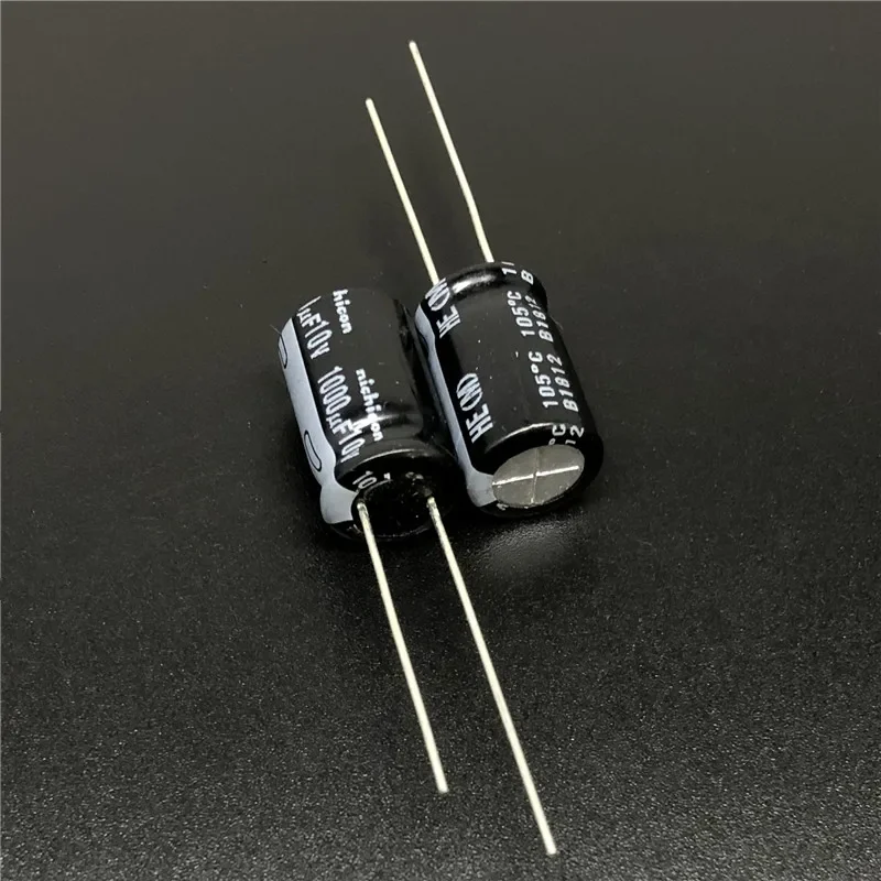 

10Pcs/100pcs 1000uF 10V NICHICON HE Series 10x16mm Extremely Low Impedance 10V1000uF Aluminum Electrolytic Capacitor