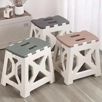 Portable Folding Stool – Lightweight Multifunctional Seat for Home, Shoe Changing & Outdoor Fishing 1