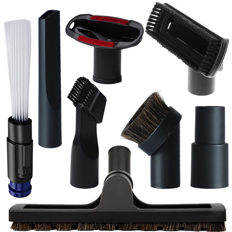 5Pcs Vacuum Cleaner Tip Kit Brush Head Nozzle 32mm Accessories For Standard Hose 