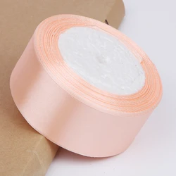 Elegant Multi - Color Satin Ribbons for Celebrations - 22 Meters (Pink Champagne)