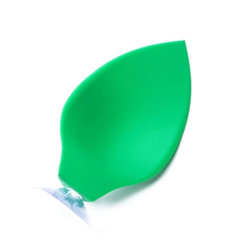 J0MC Betta Fish Hammock Rest Bed Suction Cup Leaf Bed Safe Resting Pad for Fishtanks