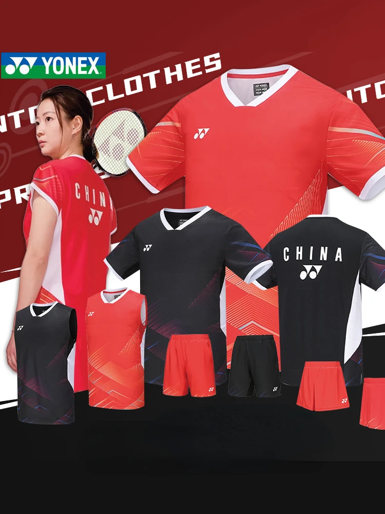 Quick Dry Badminton POLO Tennis Clothing Sport Jersey Men's Women's Short Sleeve T Shirts Top T-shirt 10590CR