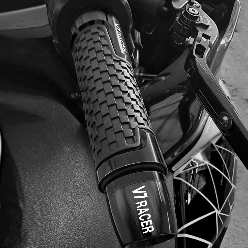 For MOTO GUZZI V7 Racer 2011-2015 2012 2013 2014 V7RACER Motorcycle Accessories Handlebar Grips Ends Handle Bar Cap End Plug