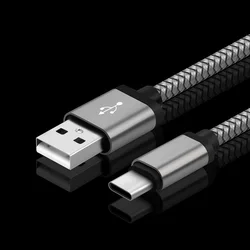 Premium Type C Fast Charging Cable - High - Speed Data Sync & Long - Lasting Durability, Available in 1M & 2M Lengths - 0.25m (Black)