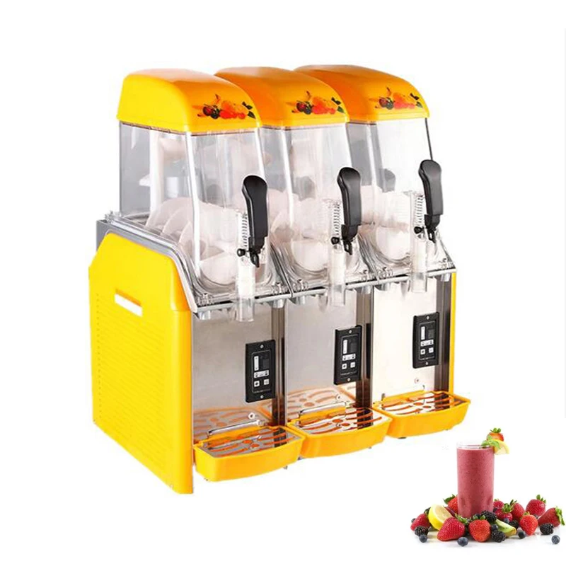 

Electric Snow Melting Machine 12L Smoothie Granita Machine Commerical Slush Machine Cold Drink Maker 110V 220V