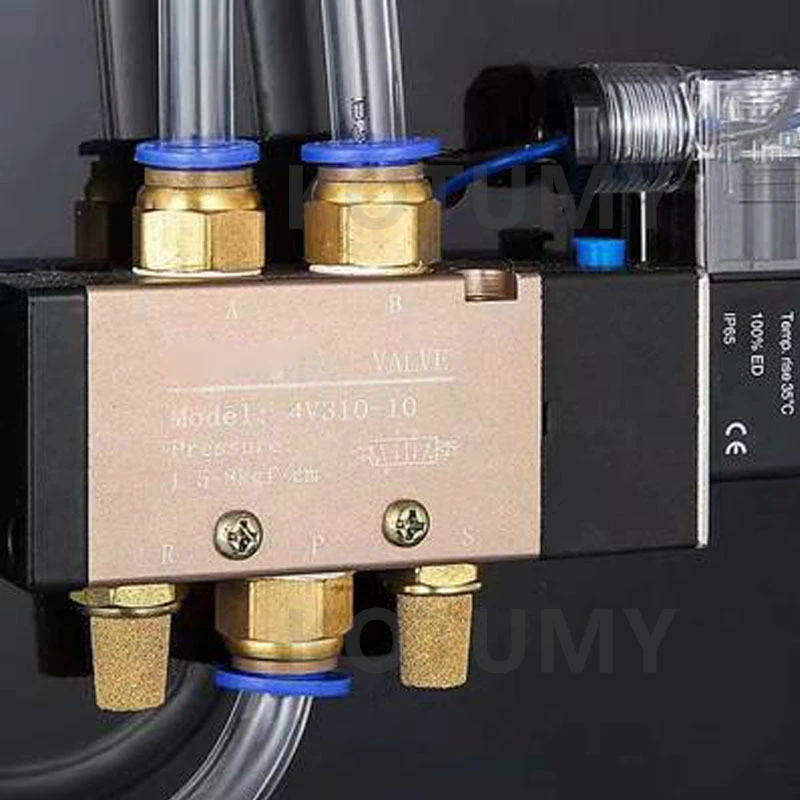 Pneumatic Badge Maker Machine Automatic Badge Machine DIY Making Equipment With 1pc Mold