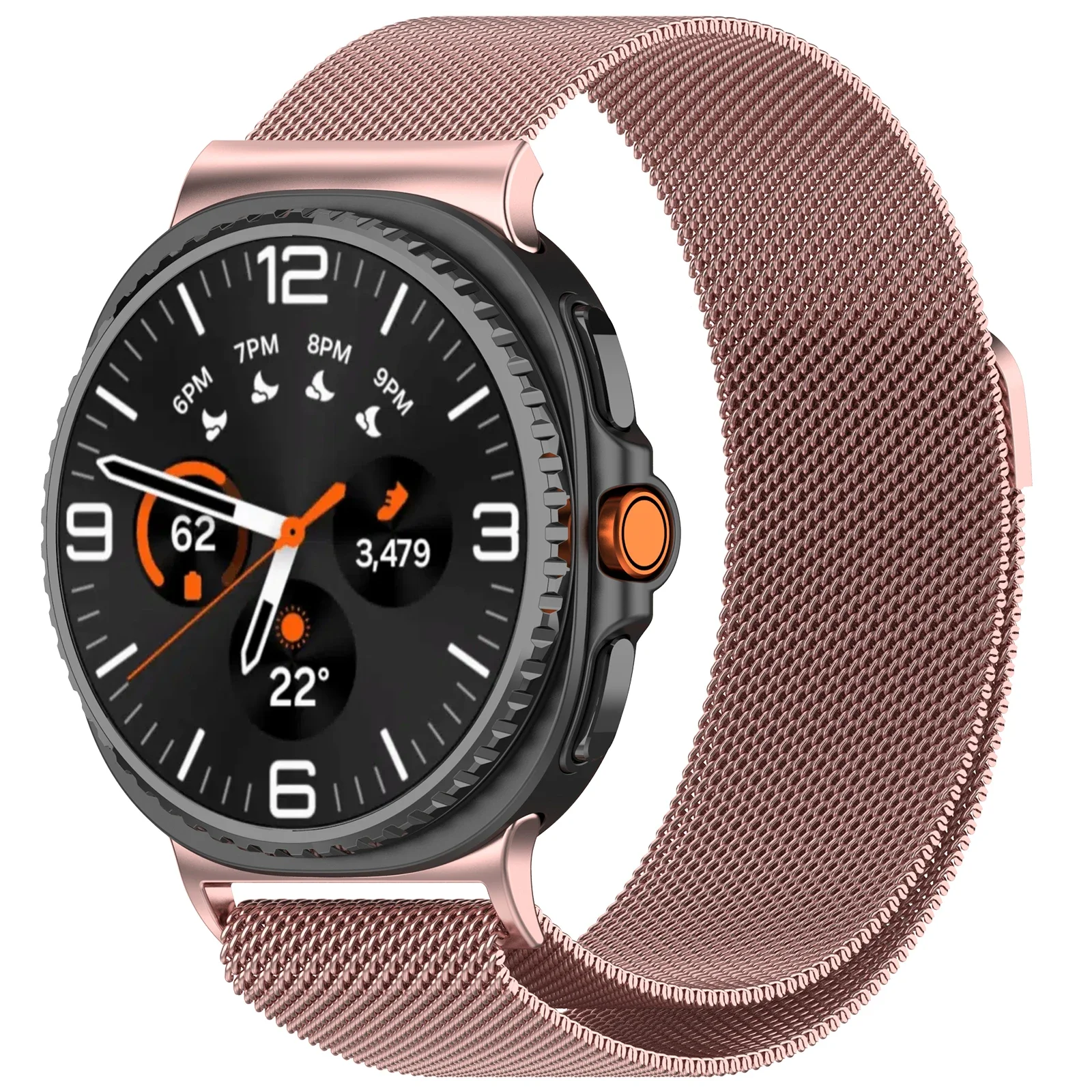 Milanese Magnetic Metal Watch Strap Bracelet