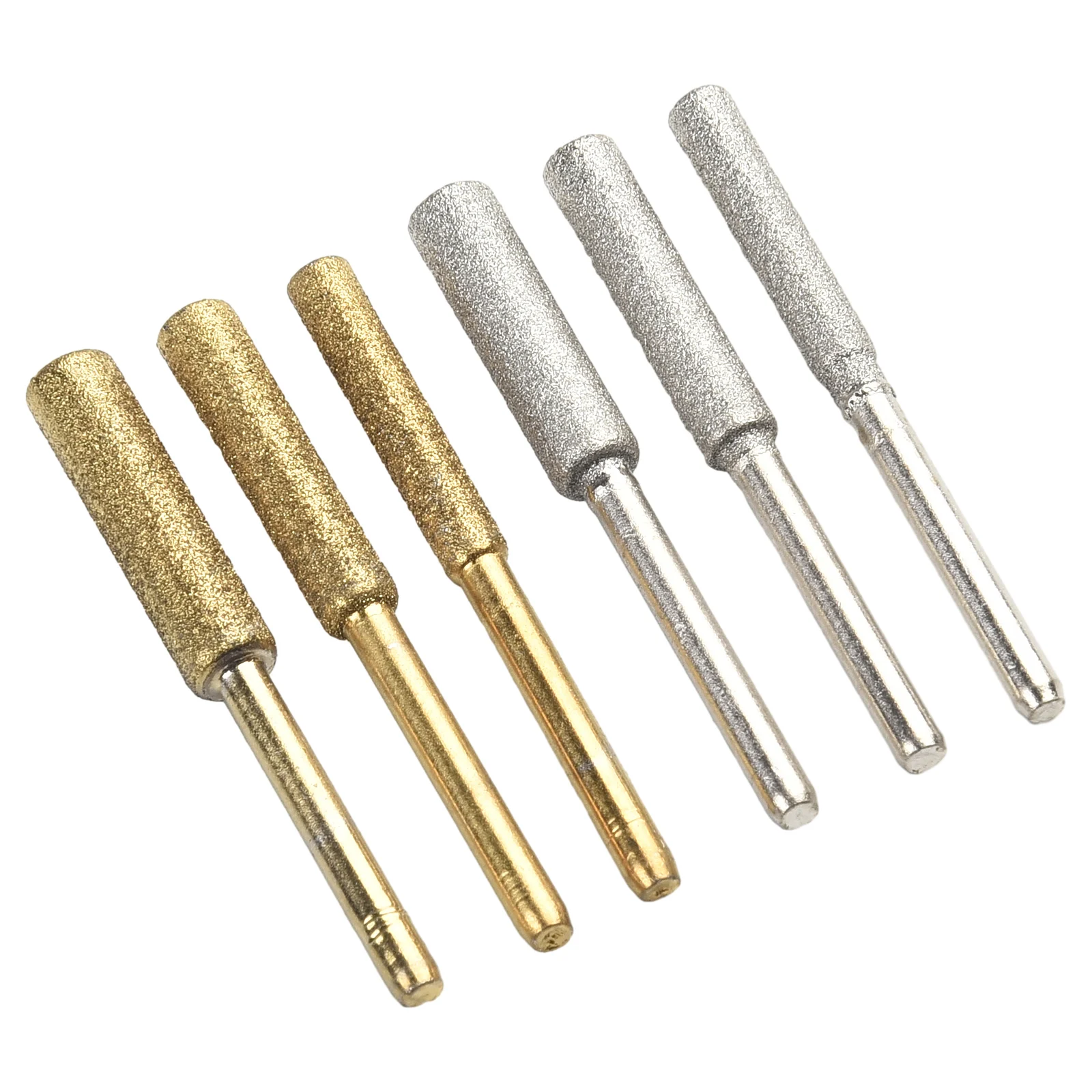 

Chainsaw Sharpener Metal Grinding 6PCS Carving Coated Diamond Grinding Tool Sharpener Stone File Power Tool Parts