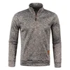 Winter Men's Fleece Thicker Sweater Coat Half Zipper Turtleneck Warm Pullover Quality Male Slim Knitted Wool Sweaters 4XL 4