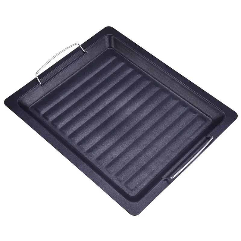 outdoor dish fried dish non stick pans Korean pan charcoal baking tray barbecue grill roasting oven plate BBQ Japanese carbonado