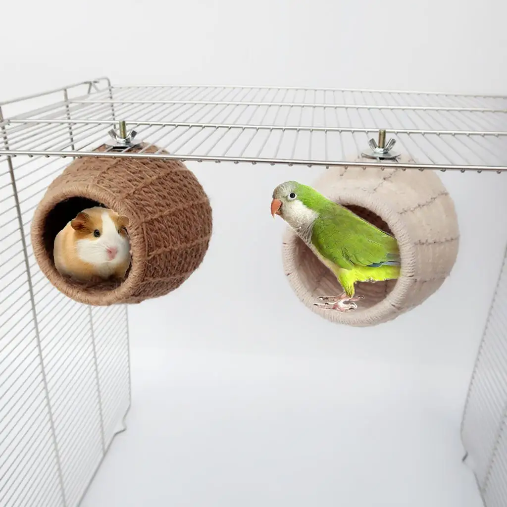 Handmade Bird`s Nest  Breeder`s Nest Indoor Bed Cage Accessories Canary