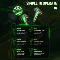 TWS Earphones Gamer Wireless Bluetooth Sport Run Music Stereo Headphone For iPhone Samsung Xiaomi mi Phone Laptop In-ear Earbuds - Image 6