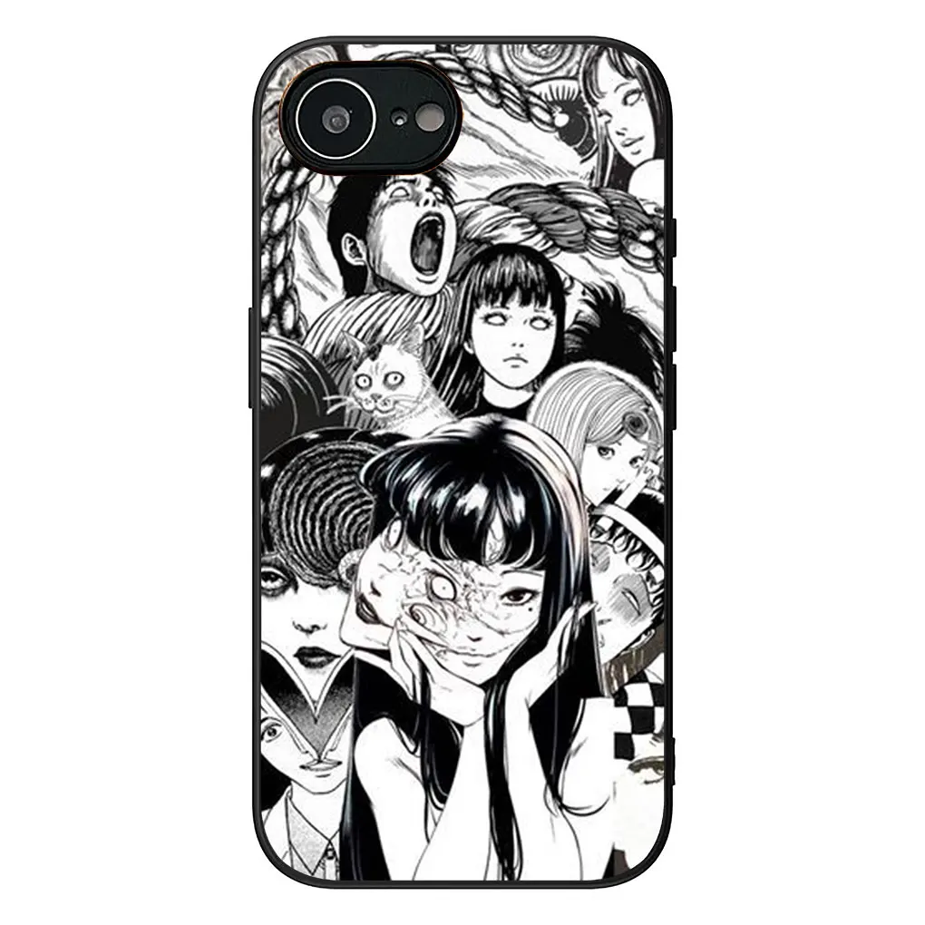Junji Ito Collection Flexible Phone Cover - Artistic Design Protective Case