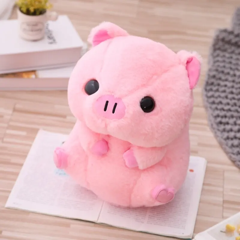 35cm Kawaii Pig Plush Toy Creative Stuffed Animals Pink Piggy Doll Girl Birthday Toys Girlfriend Cute Gift 3