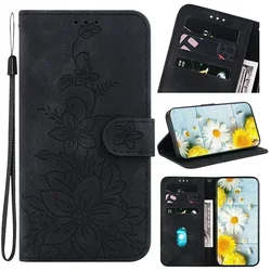 Leather Wallet Phone Case with Lanyard - Sleek and Versatile Design for S7 (Black)
