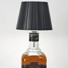 Metal Dimmable Bottle Lamp Rechargeable 2000mAh Wine Bottle Light Touch Control LED Wine Bottle Lamp for Family Restaurant & Bar 6