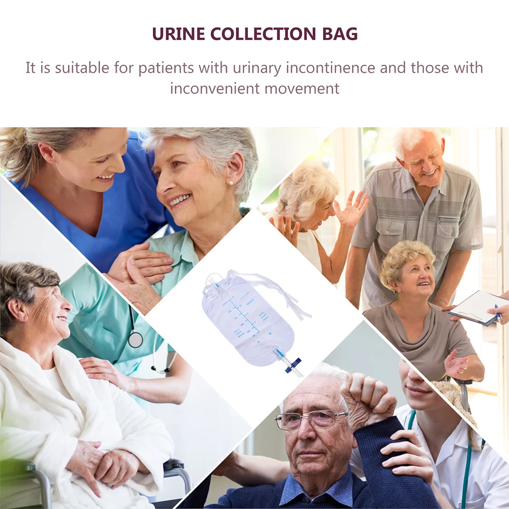 Cathether urine bags 10 Pcs For Mens urine For Men type Pvc patient postoperation drainage baby urine bags