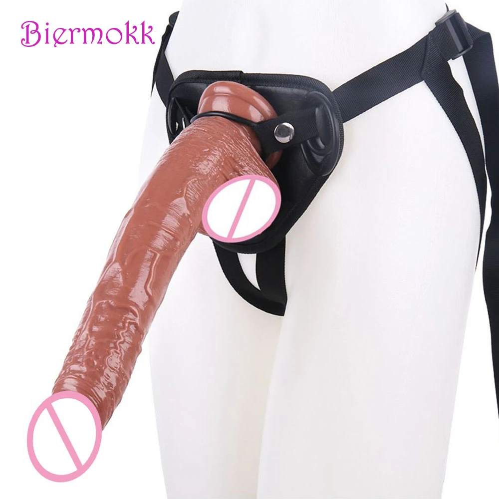 Strapon For Women Huge Realistic Dildo For Woman Big Long Dildo Strap On Dildo Strap-on Harness Belt Xxl Dildo Sex Toys - Dildos