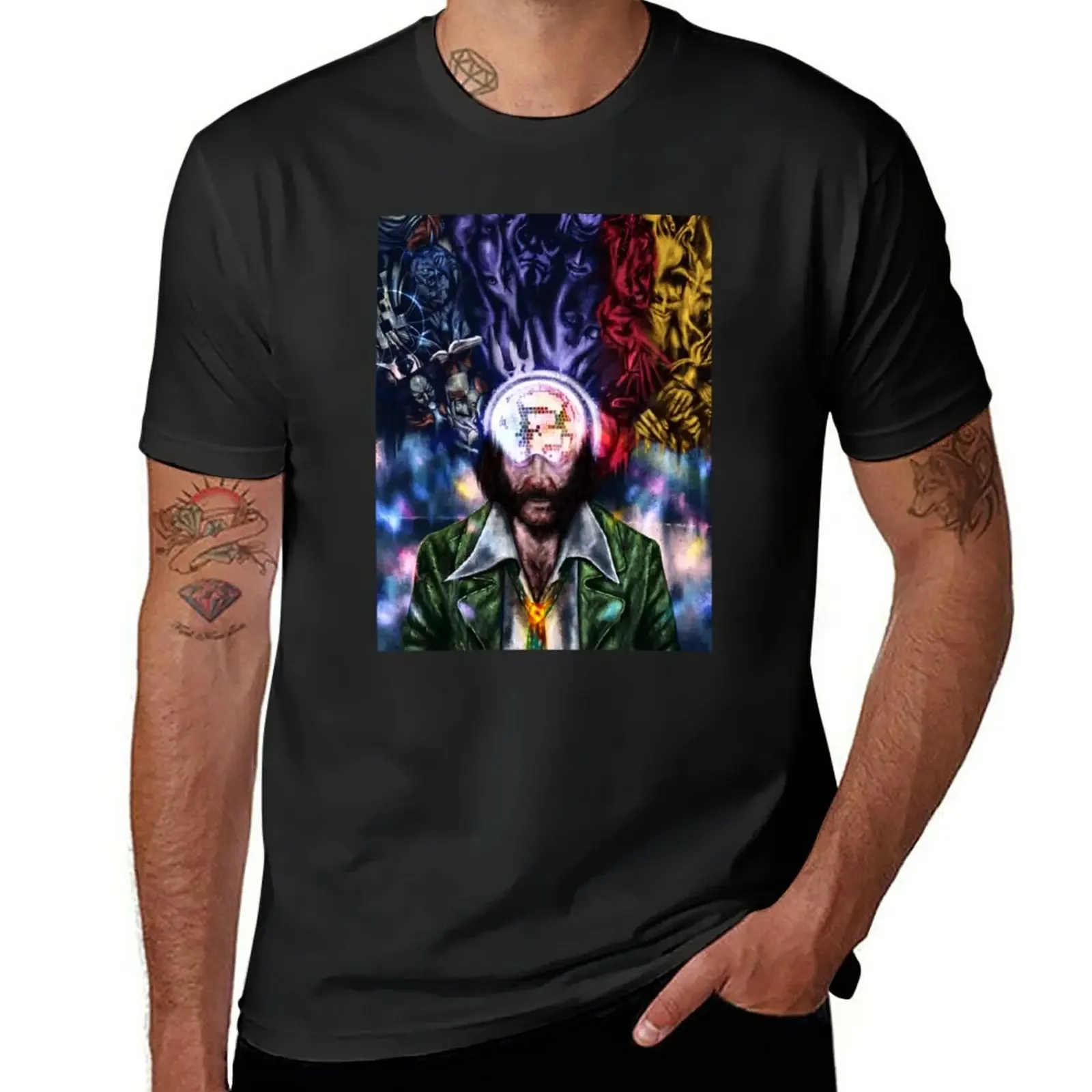 Disco Elysium T-Shirt Summer Top Shirts Graphic Tees Sublime Men Clothing