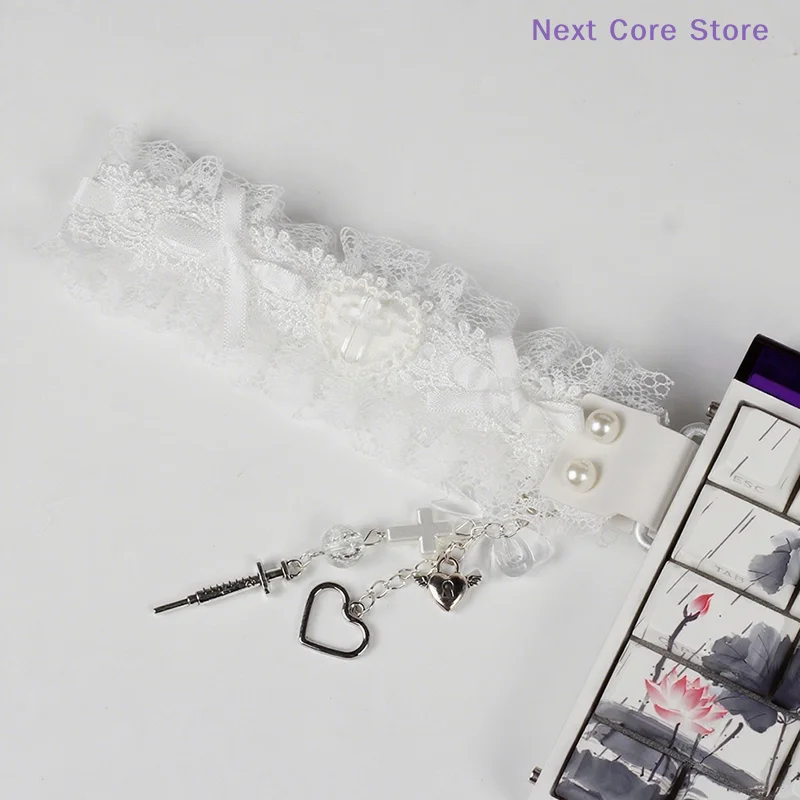 [NC]Cinta de encaje universal para teclado, correa para teclado mecánico, cinta personalizada para teclado, accesorios decorativos para teclado[NC]