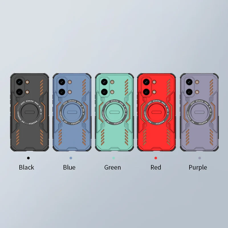 Magnetic Anti-Drop Heat Dissipation Hard Acrylic Case with Enhanced Protection
