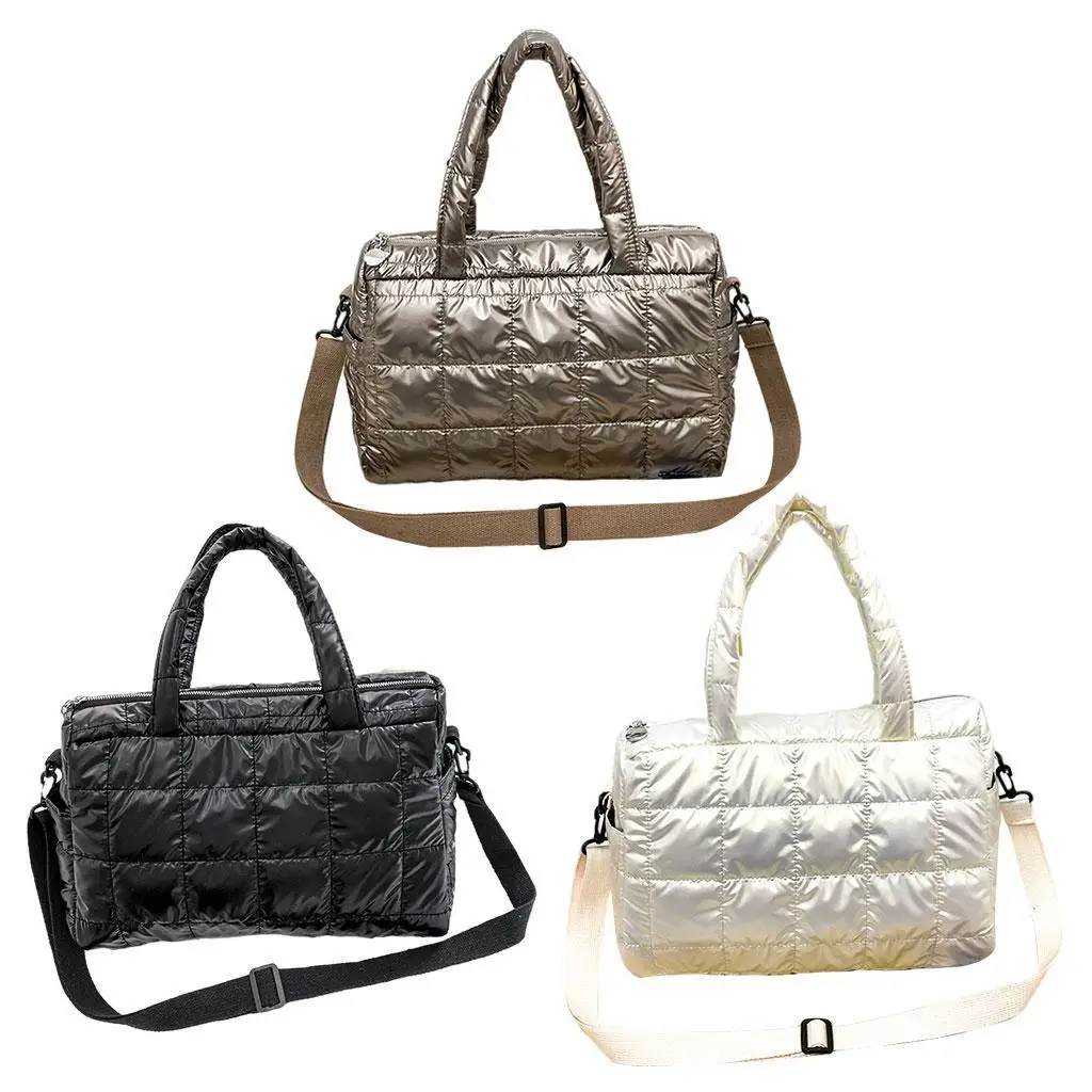 

Women Winter Warm Down Shoulder Bag Handbag Wallet Trendy Crossbody Bags