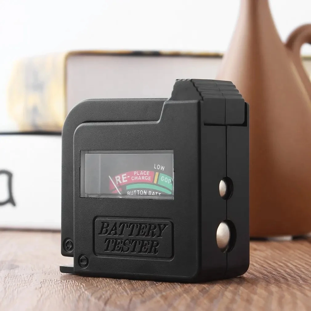 BT-860 Universal Button Cell Battery Volt Tester Checker Indicator Universal Battery Tester For 9V 1.5V And Button Cell AAA AA 5