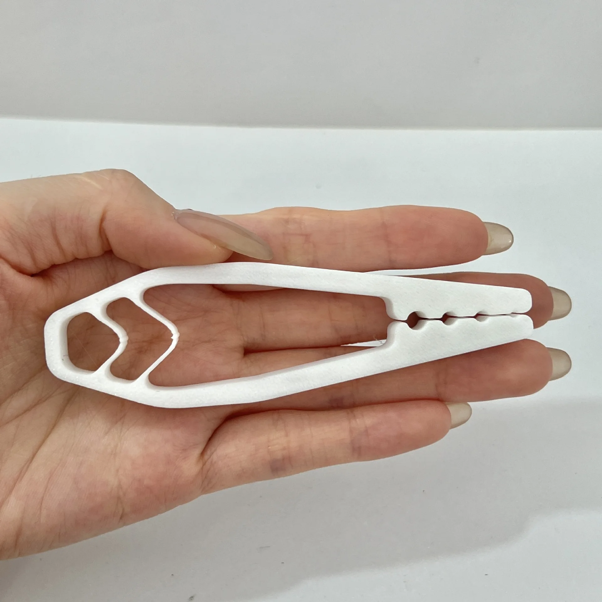 Portable Nail Fixer Tool Woodworking Nail Fixer Plastic Sliding Joint thumbnail 3