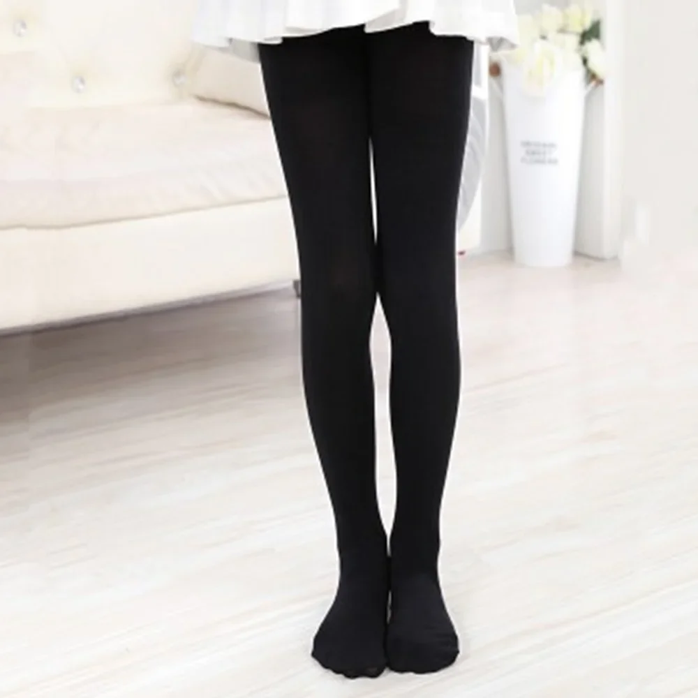 3 Pairs Kids Pantyhose Solid White Ballet Dance Tights For Children Velvet Stockings Sock Pants For Baby Girl Leggings