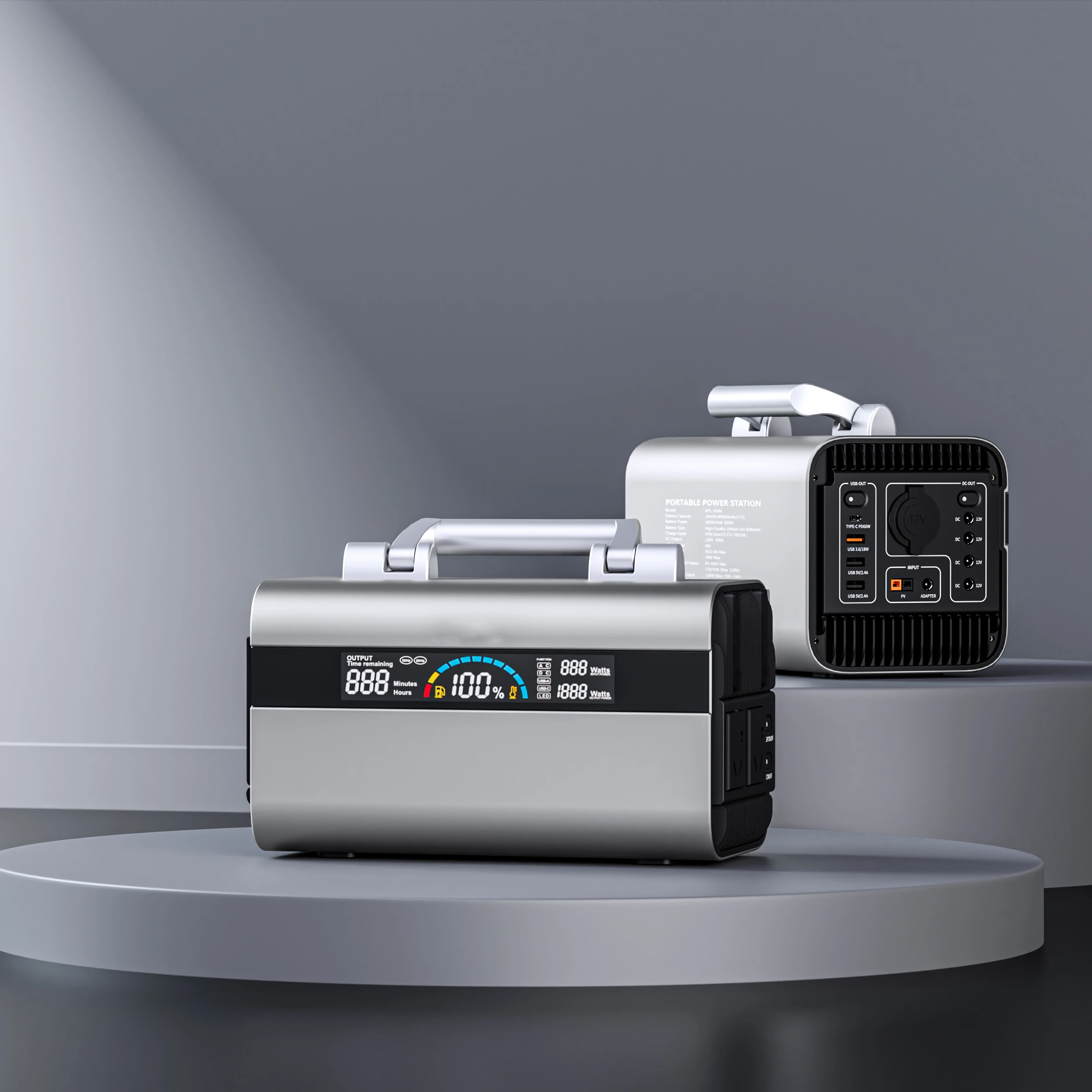 

600W Energy Storage Mobile Power Supply Lithium Polymer Battery Emergency Backup Outdoor Power Supply